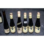 Collection of Six 375ml Bottles of Wine, comprising 4 x Wollsteiner Rheinhesson 1993, Rheinpfalz,