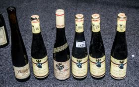 Collection of Six 375ml Bottles of Wine, comprising 4 x Wollsteiner Rheinhesson 1993, Rheinpfalz,