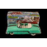 Boxed Vintage Minister Open Delux Tinplate Car by Armar- Toy, Delhi, India, Regd.No.