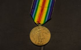 WWI Allied Victory Medal, 1993624 PTE A. HOGHTON ASC.