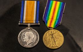 WWI MEDAL DUO, 121921 V.G GROVES RAF. Comprising Allied Victory Medal and The British War Medal.