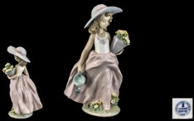 Lladro Collectors Society 1999 Superb Hand Painted Porcelain Figure ' A Wish Come True ' Model No