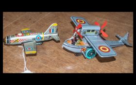 Tinplate Seaplane by Cable- Balow, 7 inches (17.