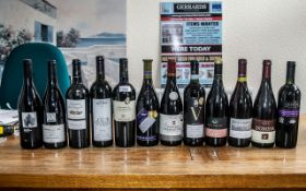 Collection of 12 Bottles of Quality Red Wines,