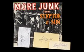 Steptoe & Son Autographs on Pages - Harry H.