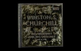 Winston Churchill Interest - Boxed Decca Collection of Winston Churchill's Memoirs and Speeches