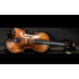 Violin, 2-Piece Back, length 14". Overall length 24".