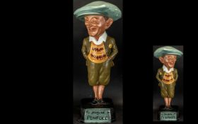 "He Played a Penfold" Reproduction Golfing Figure, resin display model,