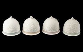 Collection of Four Lladro Four Seasons Bells, comprising Spring Bell No.17613, Summer Bell No.