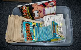 Beano Comic Interest - Large Collection, including Beano comics from the 1980s,