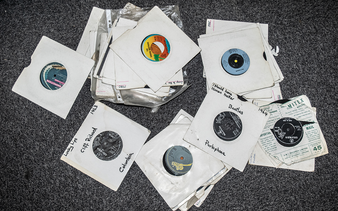 Huge Collection of 7 Inch Singles From The 1960's. - Image 7 of 10