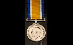 WWI British War Medal, 240104 PTE E. BRIERLEY Btn East Lancs Rgt.