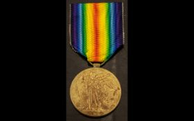 WWI Allied Victory Medal, 13376 PTE W.