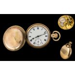 Zenith 10ct Gold Filled Full Hunter Pocket Watch,