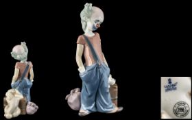 Lladro - Collectors Society Members 1996 Hand Painted Porcelain Figure ' Destination Big Top '