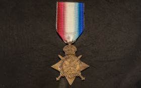 WWI 1914 Star, 2696 PTE G.