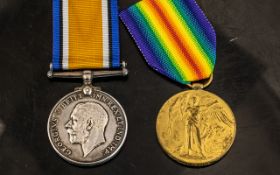 WWI MEDAL DUO, CAPT W.A. ARTHUR 5 Btn LNLR.