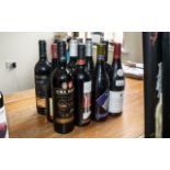 Collection of 12 Quality Bottles of Red Wine,