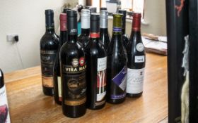 Collection of 12 Quality Bottles of Red Wine,