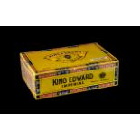 King Edward VII Imperial Box of 50 Quality Cigars In a Sealed Box, Still In Wrappers / Unopened.