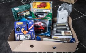 A Collection of Boxed Cars to include Large Solido Diecast of Peugeot 205 GTI 1990 Model - Boxed