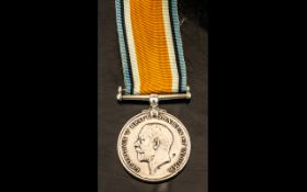 WWI British War Medal, 40228 PTE P.