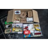 A Collection of Small Cars / Buses Diecast etc.