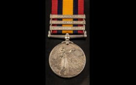 WWI Queen's South Africa Medal 1899-1902 With Transvaal,
