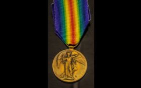 WWI Allied Victory Medal, DEAL 11848 PTE W. CLARK RN.