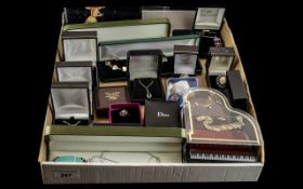 Large Collection of Boxed Silver Items,