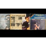 Pop Music Autographs on Records Sleeves - James Brown, Jimmy Ruffin,