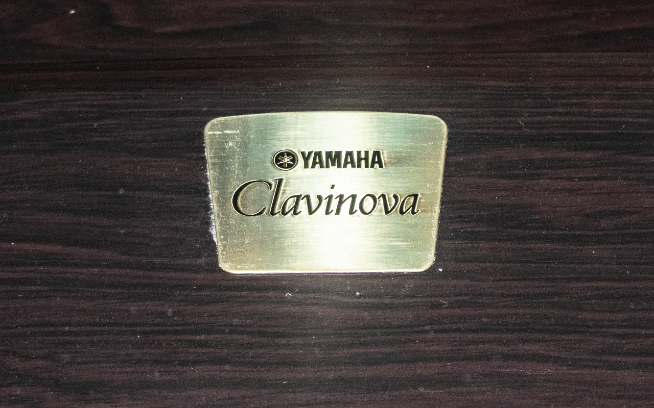 Yamaha Electric Clavinova Piano, measure - Image 3 of 3