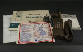 Marine Interest - VHF FM Marine Radio HX200S. Model EA2S1.