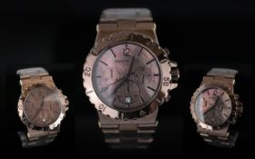 Michael Kors - Bel Air M K - 5519 - Bronzed 'IP' Unisex Stainless Steel Chronograph Wrist Watch,