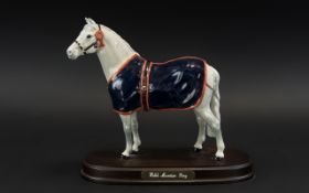 Beswick - Hand Painted Ltd Edition Ceramic Horse Figure ' Champion Welsh Mountain Pony ' Model No