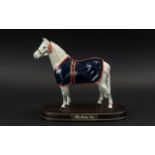 Beswick - Hand Painted Ltd Edition Ceramic Horse Figure ' Champion Welsh Mountain Pony ' Model No