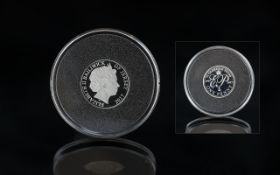 The Platinum Proof Struck Ltd and Numbered Edition Wedding Anniversary Penny Coin - Date 2017,