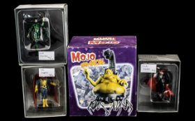 The Classic Marvel Figurine Collectables ( 4 ) In Total, In Original Boxes, Comprises - Mojo Mega-
