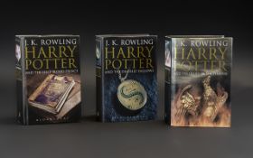 Three Harry Potter Books (J K Rowling) comprising The Order of the Phoenix (ISBN - 0 - 7475 - 6940