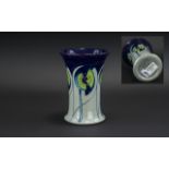 Moorcroft Modern Tubelined Trial Vase, dated 3.12.