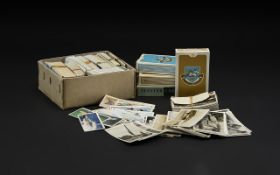 Collection of Miscellaneous Cigarette Cards & Playing Cards, depicting British Military Aircraft,