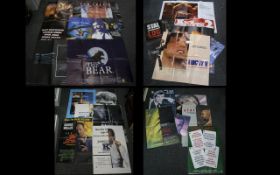 A Collection of Cinema Film Posters, comprising Rocky V, Patriot Games, Blue Thunder, Blue Heat,