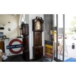 A Late 18th/Early 19th Century Mahogany Long Case Clock,