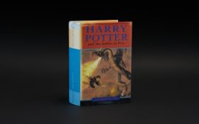 Harry Potter and the Goblet of Fire (J K Rowling) ISBN - 0 - 7475 - 4624 X (16 - 17 - 18 - 19 -