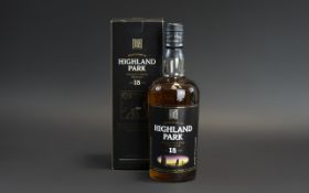 Highland Park Orkney Islands Single Malt Scotch Whisky.