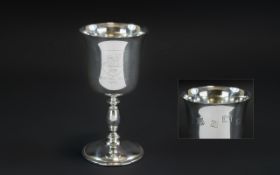 Preston Guild 1972 Sterling Silver Cup. Hallmark Birmingham 1971, Makers B.E.S & Co.