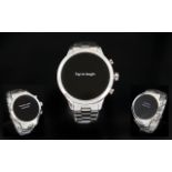 Michael Kors - MKT5044 Ladies Access Runway Stainless Steel Smart watch ' Silver Tone ' Feature