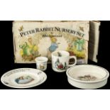 Peter Rabbit Nursery Set by Wedgwood ( B