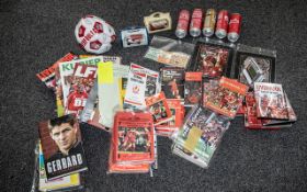 Liverpool F.C Interest. A Box of Mixed I