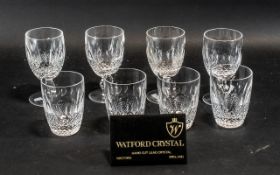 Two Sets of Irish Waterford Crystal Glas